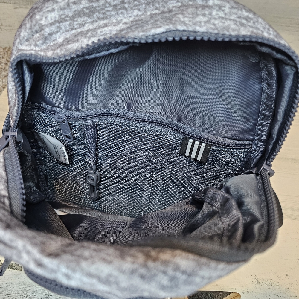 Adidas Linear Mini Backpack Gray Adidas Travel Ba… - image 4